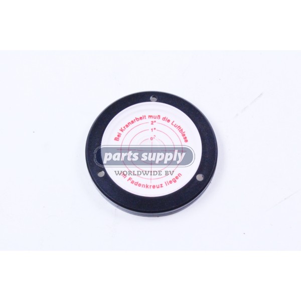 Circular spirit level for Manitowoc Grove reference 02217833