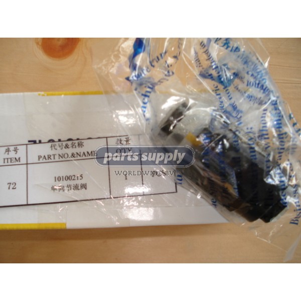 Throttle check valve