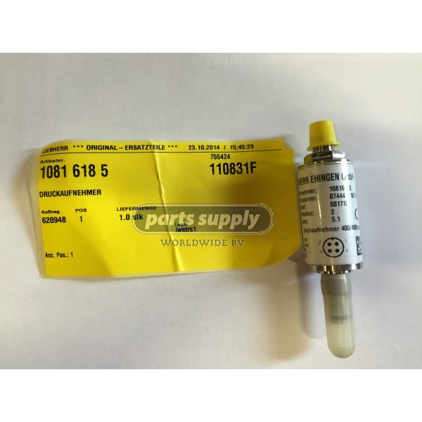 Pressure sensor for Liebherr LTM1350-6.1 reference 10816185