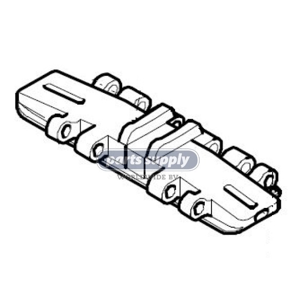 Track shoe for Terex Demag CC2500 reference 15544212