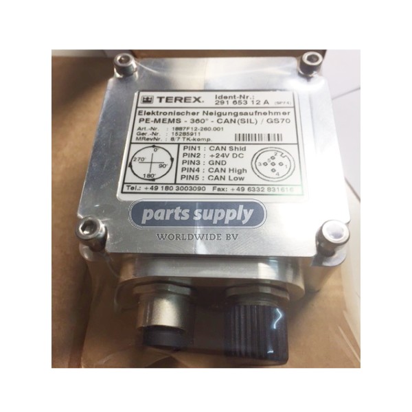 Angle transmitter for Terex Demag reference 29165312