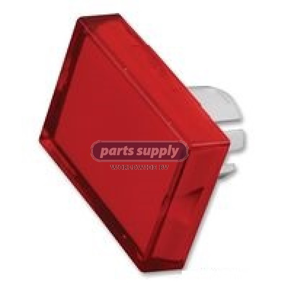 Push hood (red) for Terex Demag reference 35625640