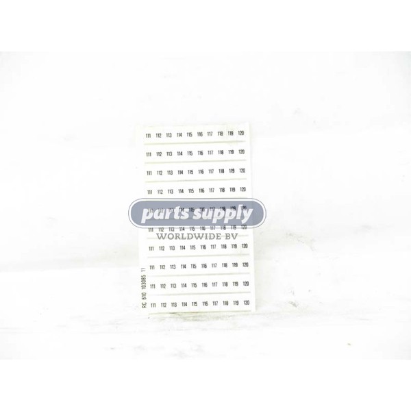 ID numbers for Terex Demag reference 35628840