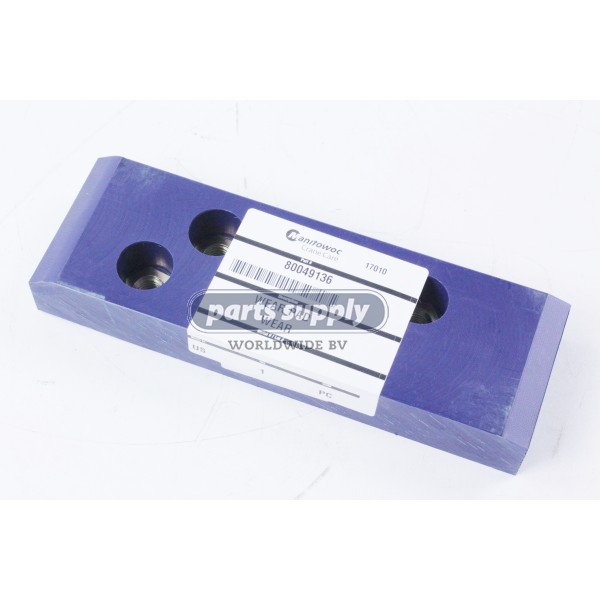 Wear pad for Manitowoc Grove RT540E reference 80049136