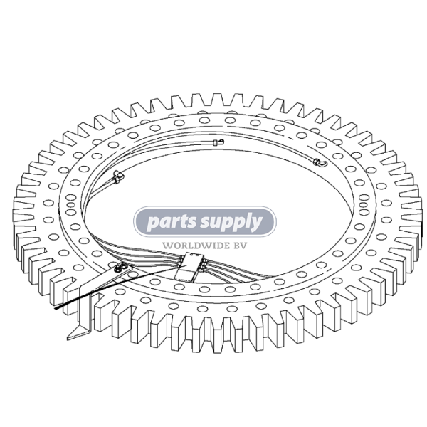 Slewing ring for Terex Demag AC60 reference 60610040