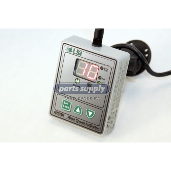 GS320 Stand Alone Wind Speed Display - CE for LSI reference GS320-CE