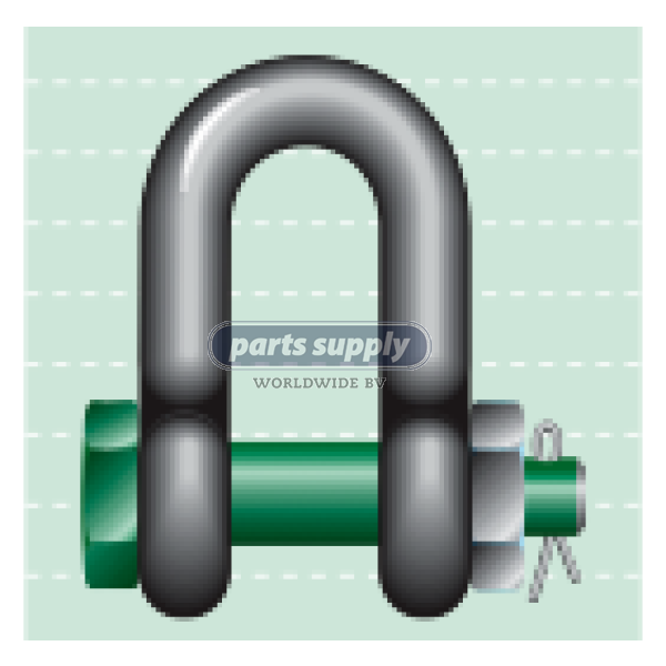 Greenpin shackle 65 mm with reference 40531065