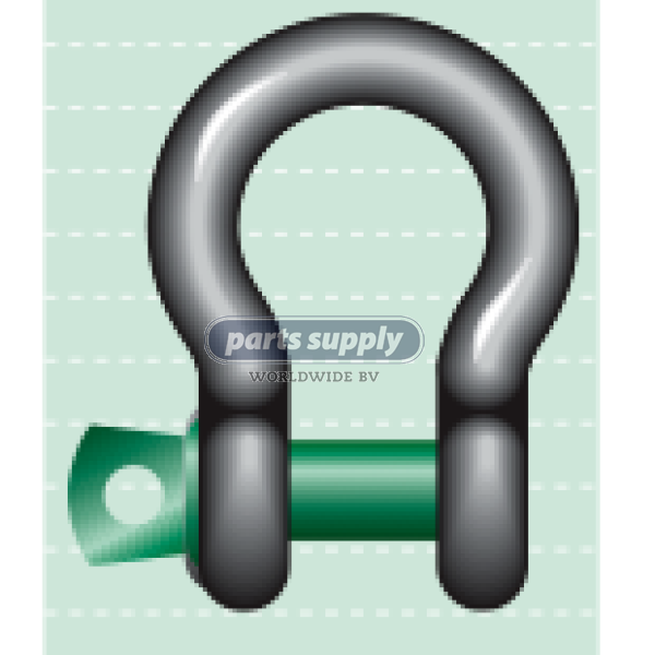 Greenpin shackle 35 mm with reference 40501035