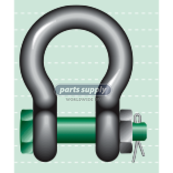 Greenpin shackle 7 mm with reference 40521006